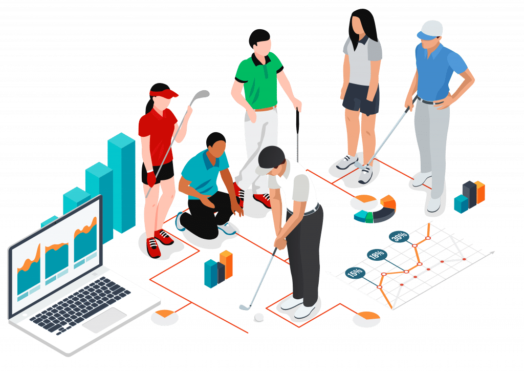 Anova for college golf teams